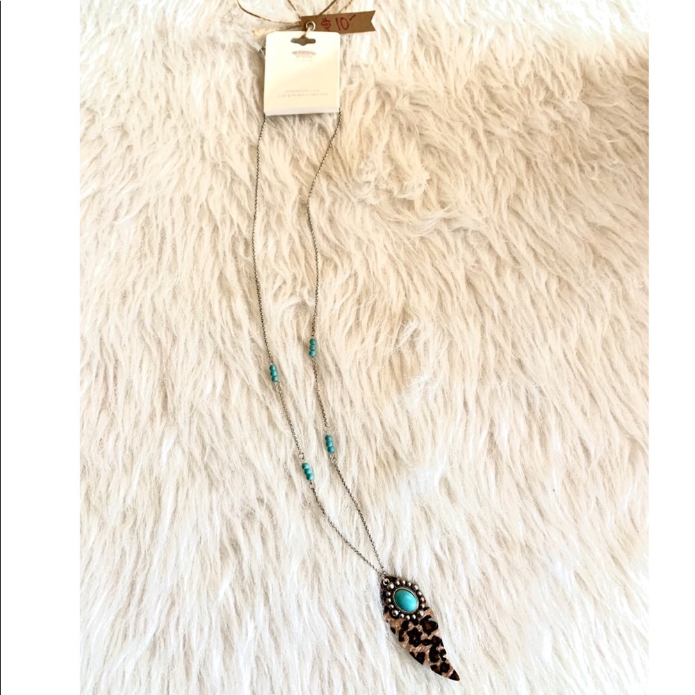 Long Cheetah Necklace